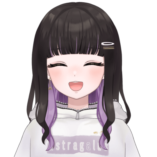 声をあげて笑うおしゅ