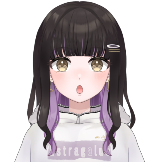 びっくりした顔のおしゅ