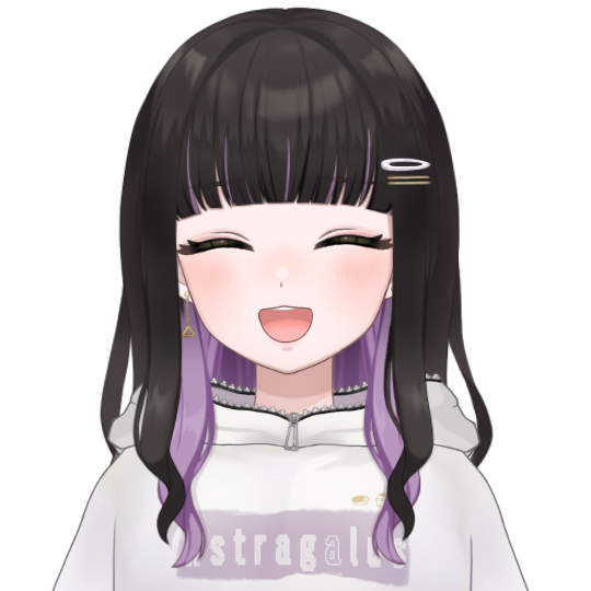 声をあげて笑うおしゅ
